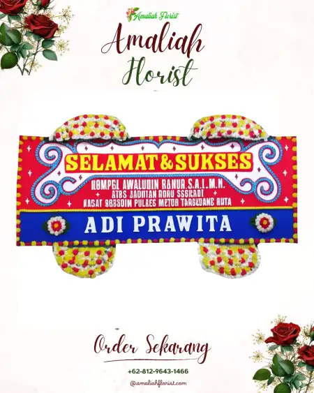 Papan Bunga Ucapan Selamat Sine